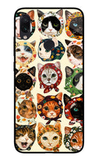 Cool Cat Redmi Note 7/7S/7 Pro Glass Case