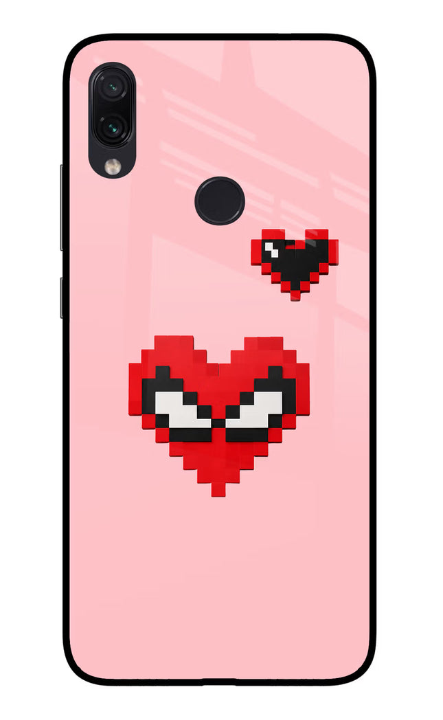 Gwen Heart Redmi Note 7/7S/7 Pro Glass Case Back Cover by Casekaro