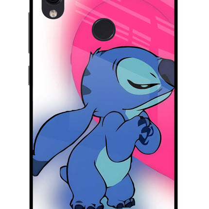 Stitch Hug Redmi Note 7/7S/7 Pro Glass Case