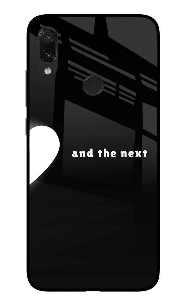 Next World Redmi Note 7/7S/7 Pro Glass Case Back Cover by Casekaro