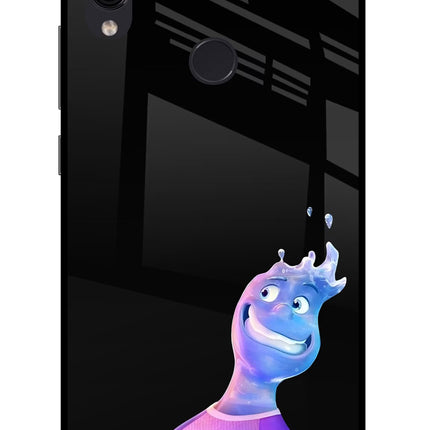 Wade Wave Redmi Note 7/7S/7 Pro Glass Case Back Cover by Casekaro