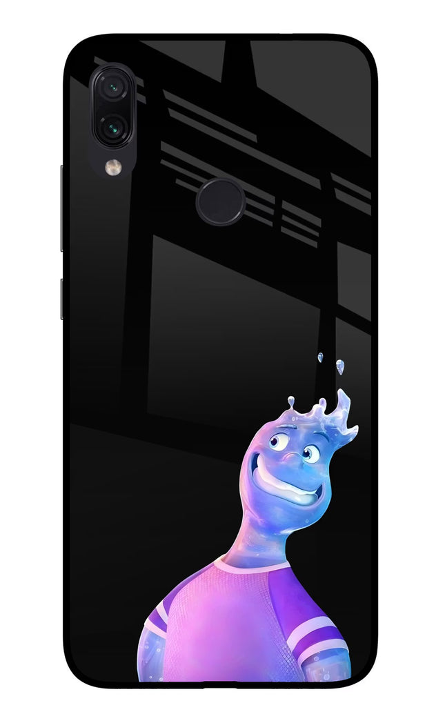 Wade Wave Redmi Note 7/7S/7 Pro Glass Case Back Cover by Casekaro