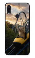 Rollercoaster Dog Redmi Note 7/7S/7 Pro Glass Case