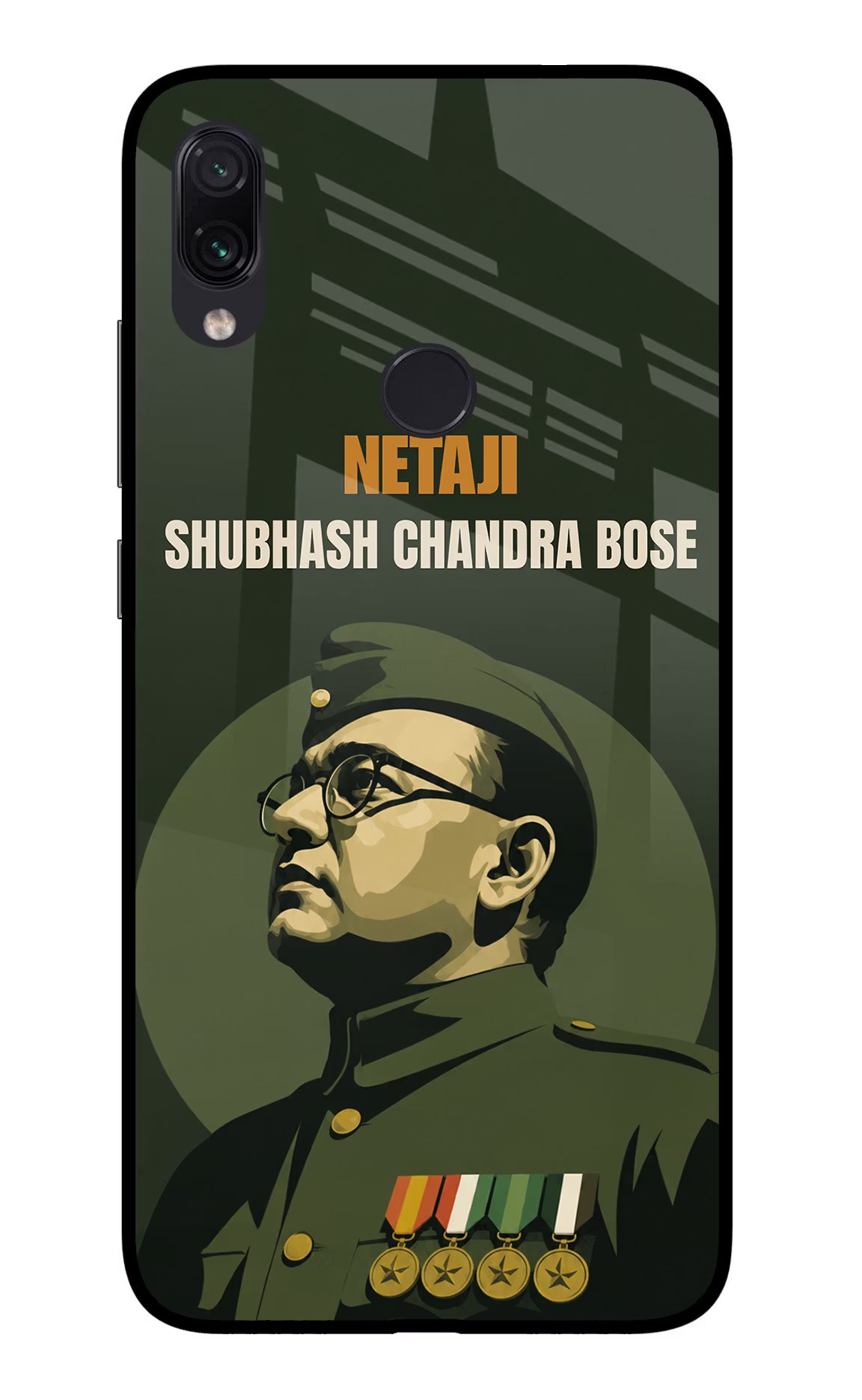 Netaji Legacy Redmi Note 7/7S/7 Pro Glass Case