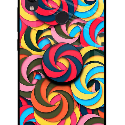 Spiral Pattern Redmi Note 7/7S/7 Pro Pop Case by Casekaro