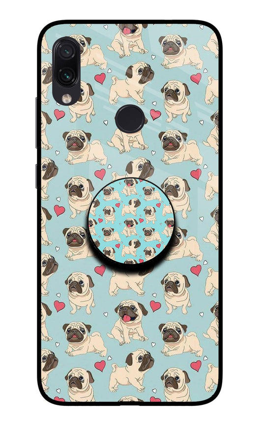 Pug Dog Redmi Note 7/7S/7 Pro Glass Case