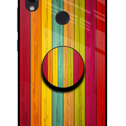 Multicolor Wooden Redmi Note 7/7S/7 Pro Pop Case by Casekaro
