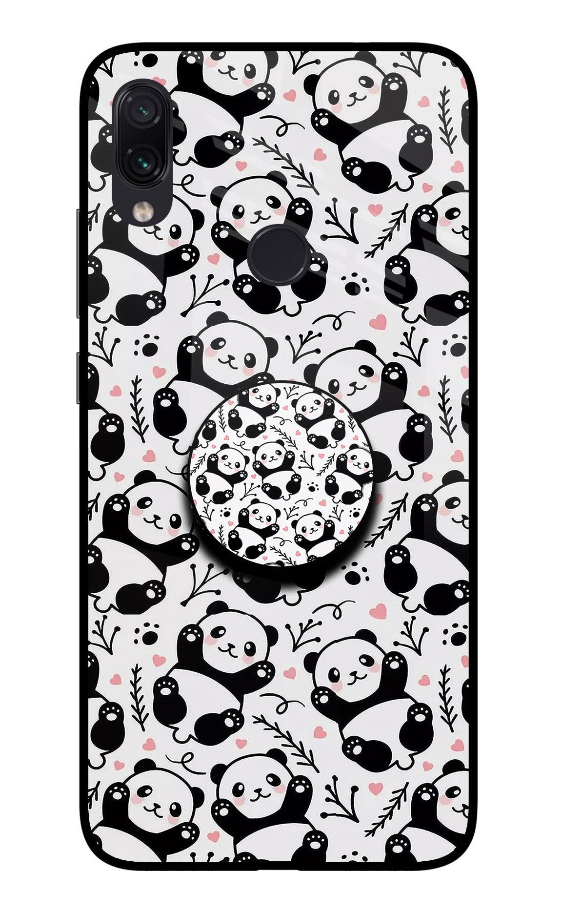 Cute Panda Redmi Note 7/7S/7 Pro Pop Case