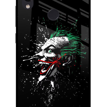 Joker Redmi Note 7 Pro Glass Case Back Cover by Casekaro