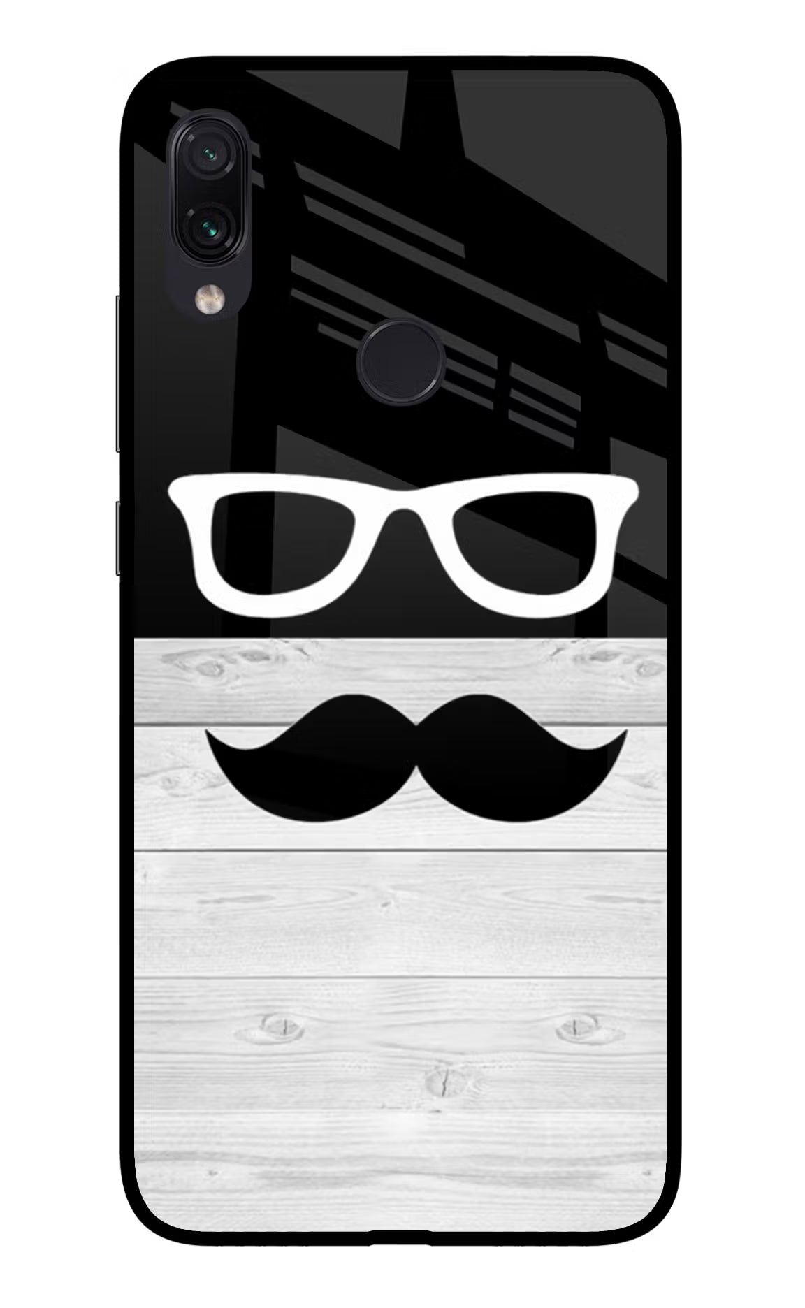 Mustache Redmi Note 7 Pro Glass Case