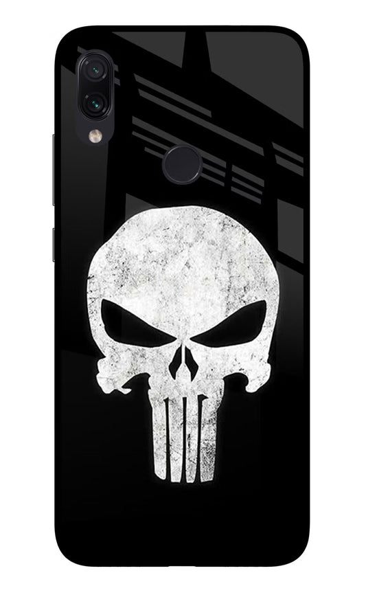 Punisher Skull Redmi Note 7 Pro Glass Case