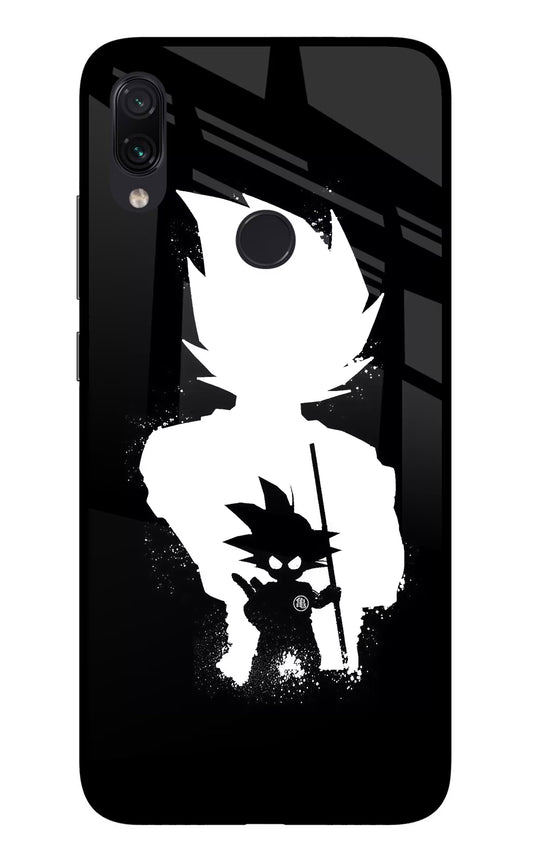 Goku Shadow Redmi Note 7 Pro Glass Case