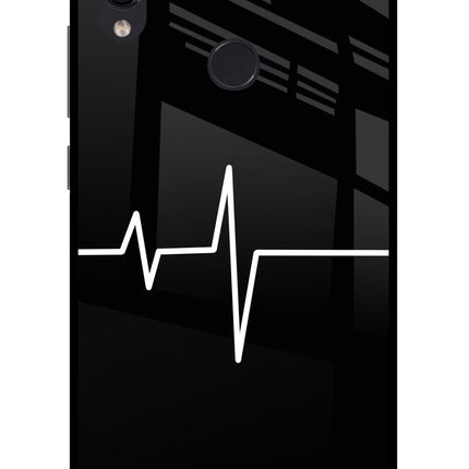 Heart Beats Redmi Note 7 Pro Glass Case Back Cover by Casekaro