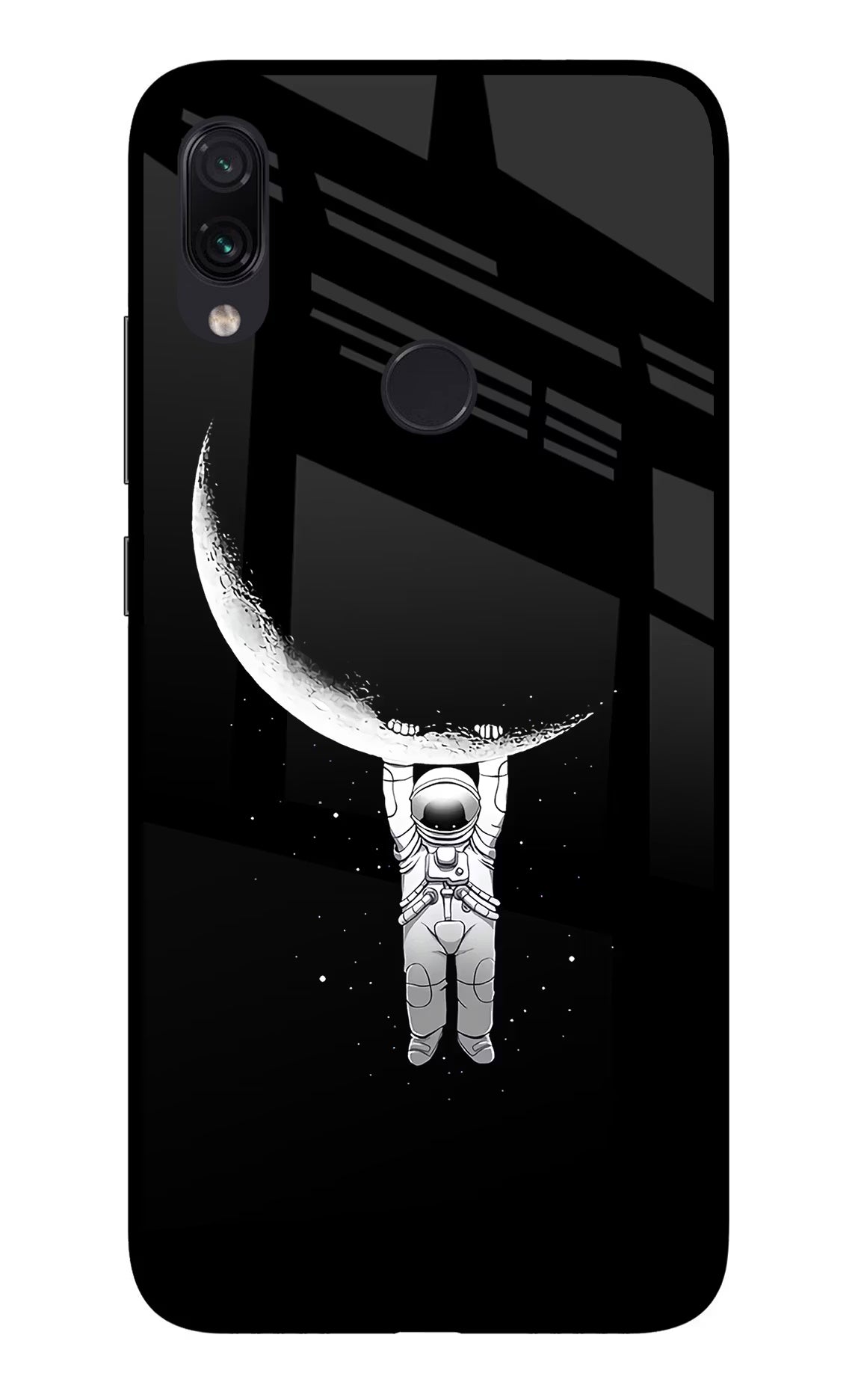Moon Space Redmi Note 7 Pro Glass Case