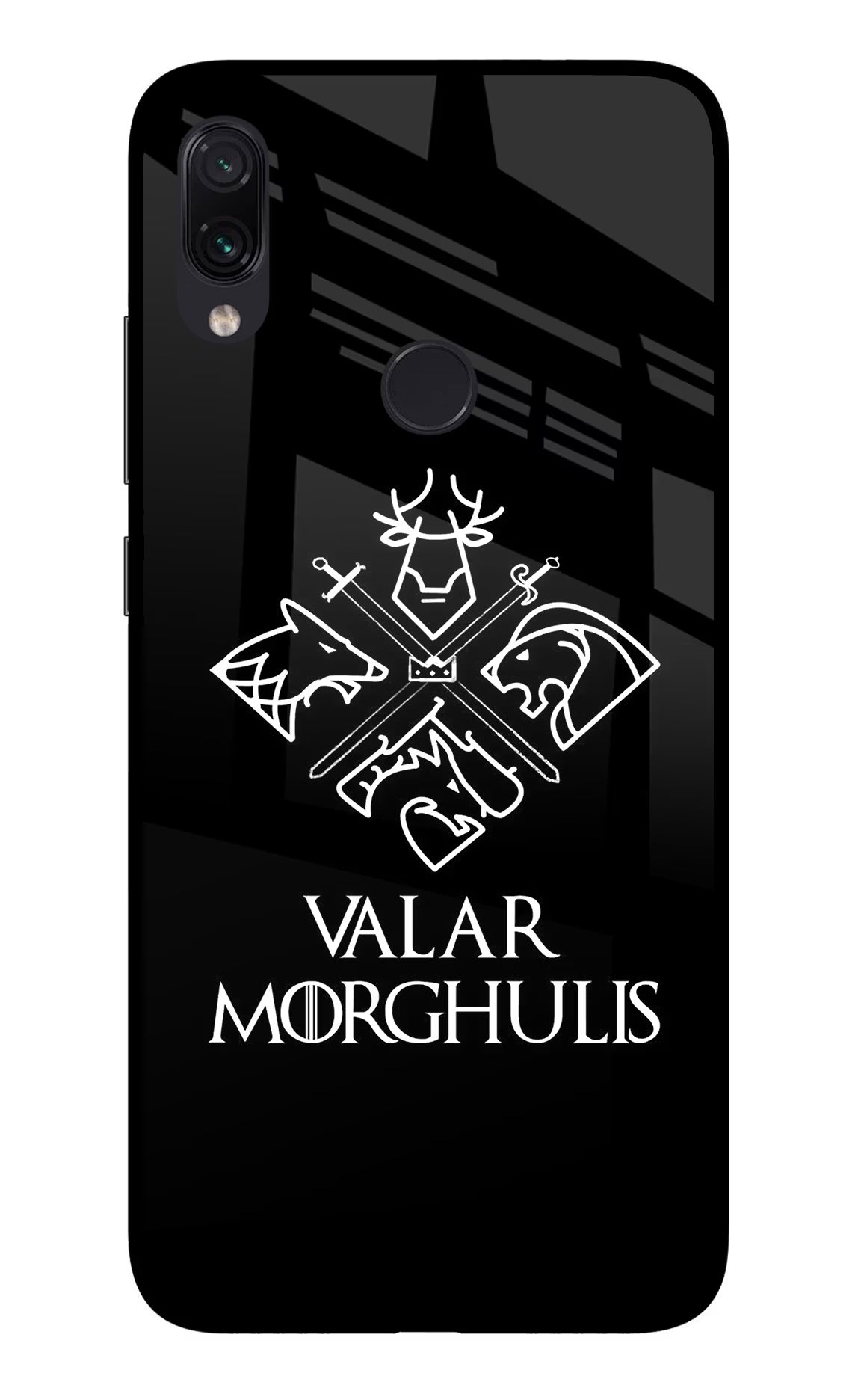 Valar Morghulis | Game Of Thrones Redmi Note 7 Pro Glass Case