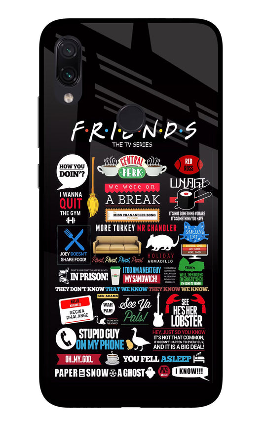 FRIENDS Redmi Note 7 Pro Glass Case