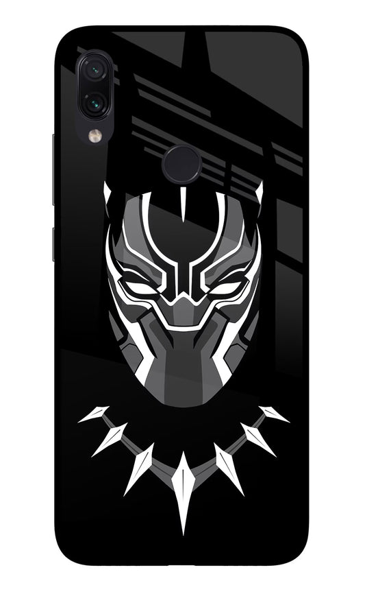 Black Panther Redmi Note 7 Pro Glass Case