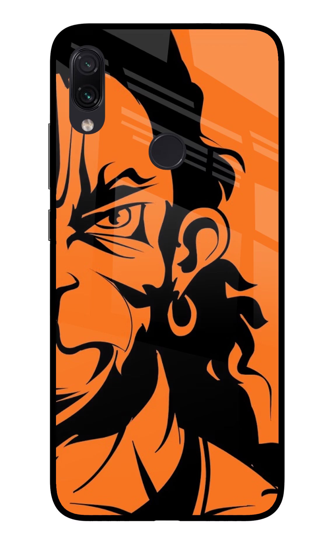 Hanuman Redmi Note 7 Pro Glass Case Back Cover by Casekaro