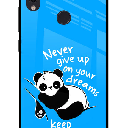Keep Sleeping Redmi Note 7 Pro Glass Case Back Cover by Casekaro