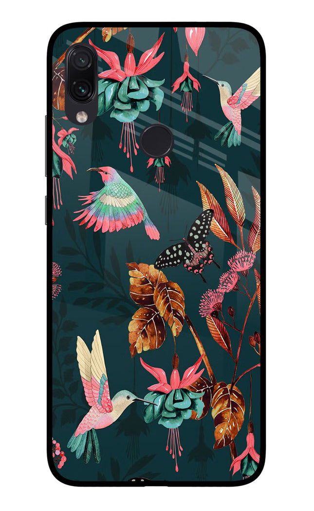 Birds Redmi Note 7 Pro Glass Case Back Cover by Casekaro