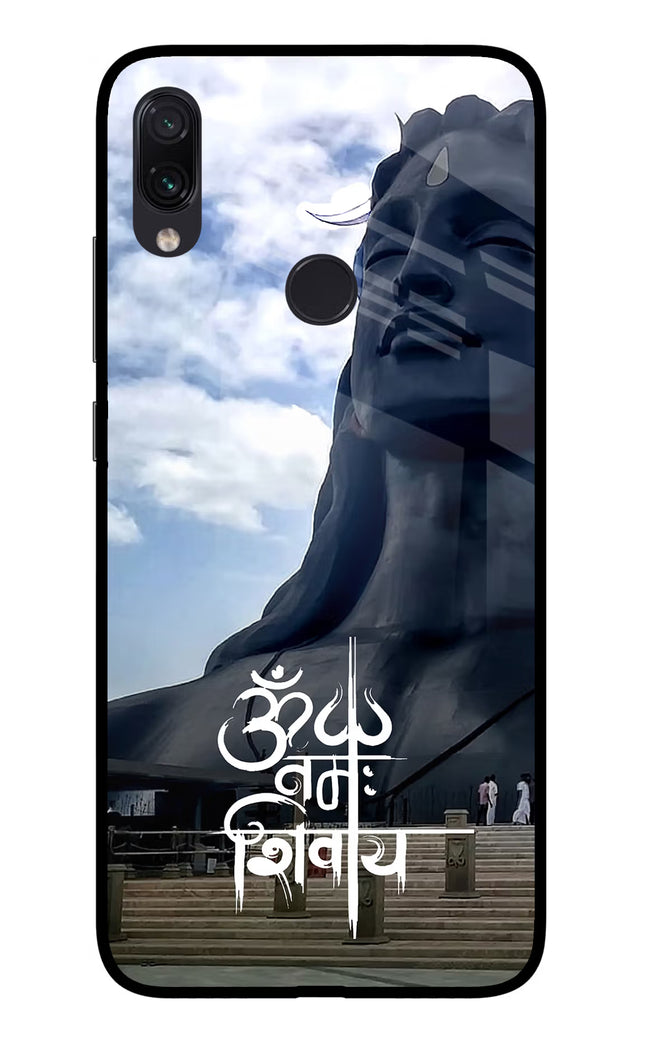 Om Namah Shivay Redmi Note 7 Pro Glass Case Back Cover by Casekaro
