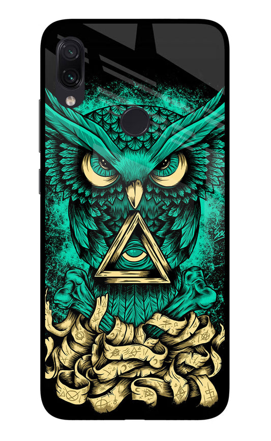 Green Owl Redmi Note 7 Pro Glass Case