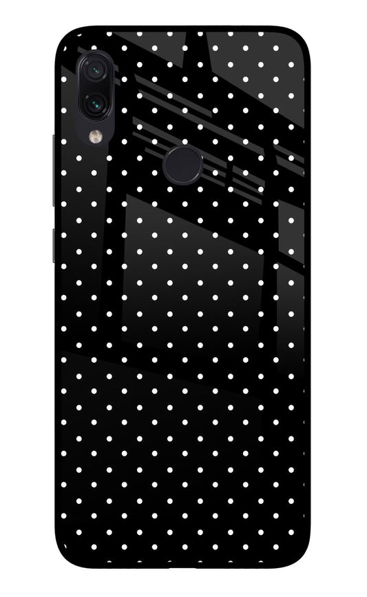 White Dots Redmi Note 7 Pro Glass Case