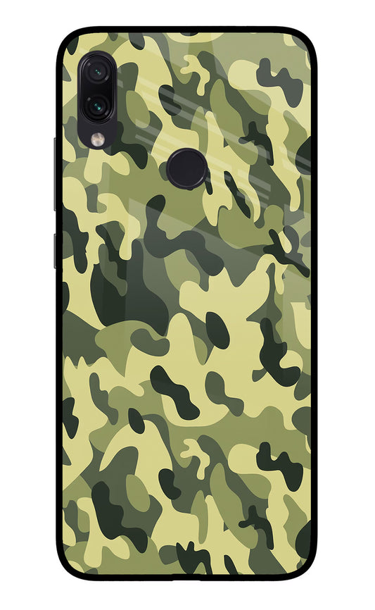 Camouflage Redmi Note 7 Pro Glass Case
