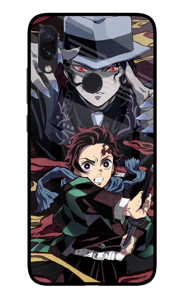 Demon Slayer Redmi Note 7 Pro Glass Case Back Cover by Casekaro