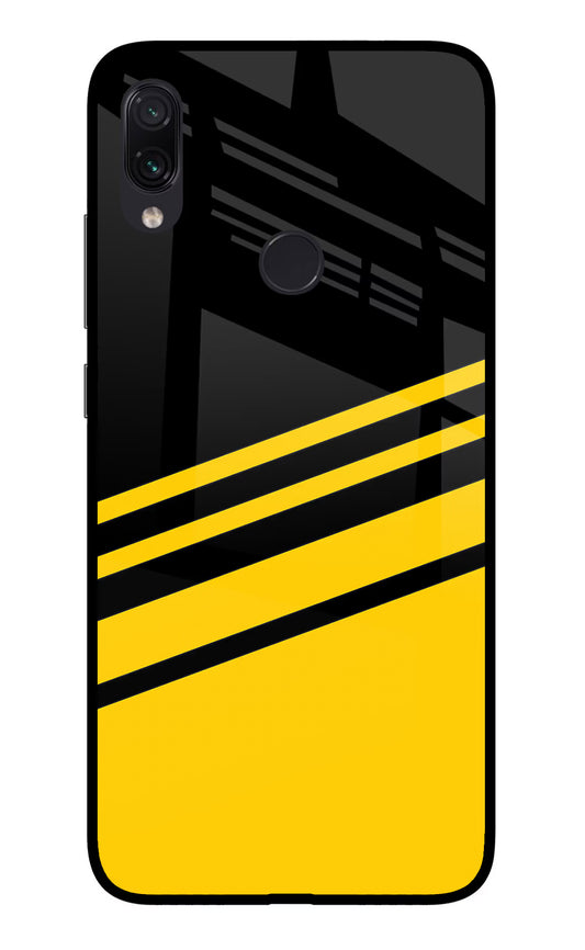 Yellow Shades Redmi Note 7 Pro Glass Case