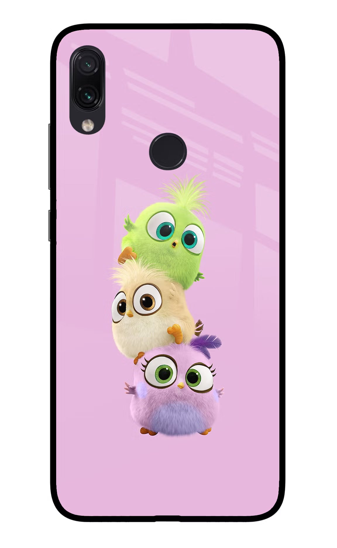 Cute Little Birds Redmi Note 7 Pro Glass Case