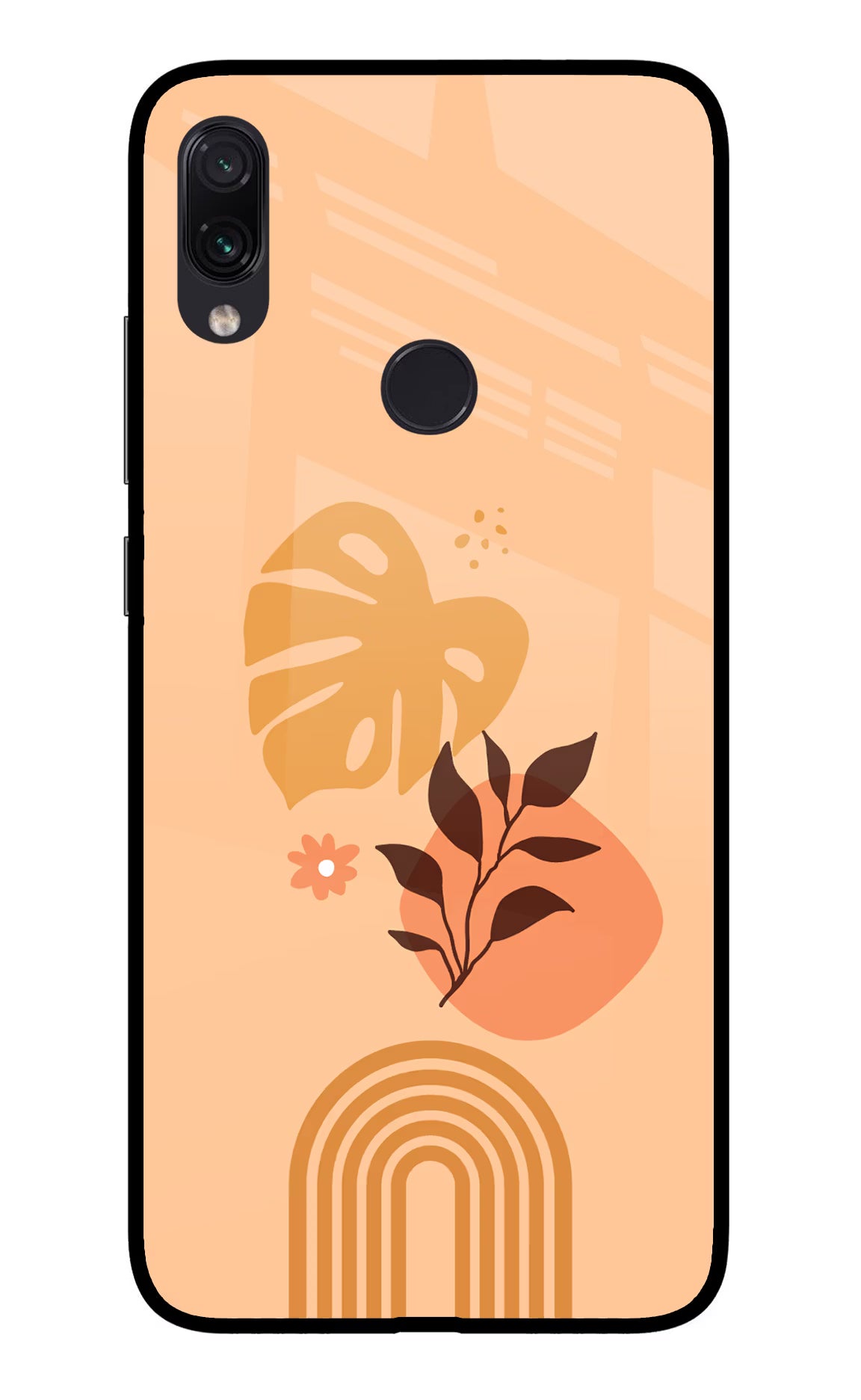 Bohemian Art Redmi Note 7 Pro Glass Case Back Cover by Casekaro