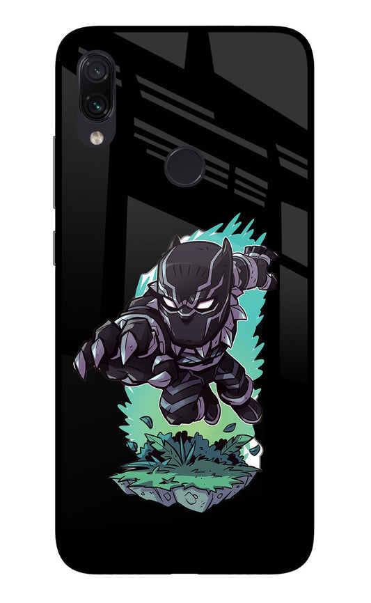 Black Panther Redmi Note 7 Pro Glass Case