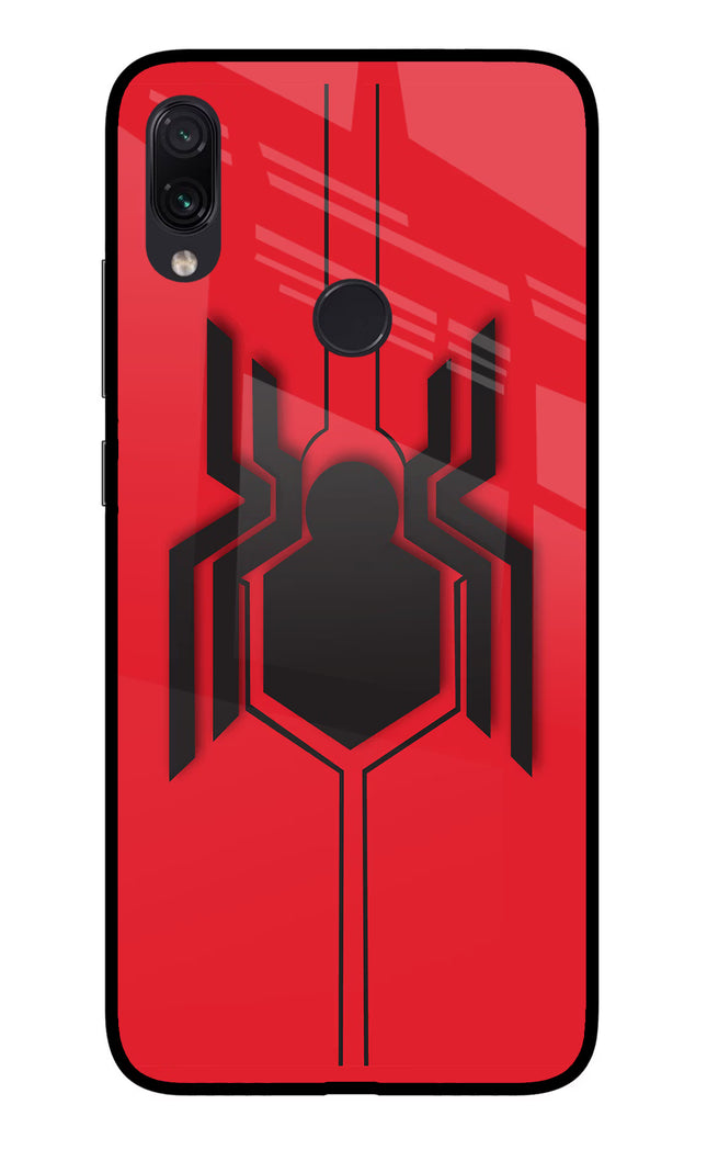 Spider Redmi Note 7 Pro Glass Case Back Cover by Casekaro