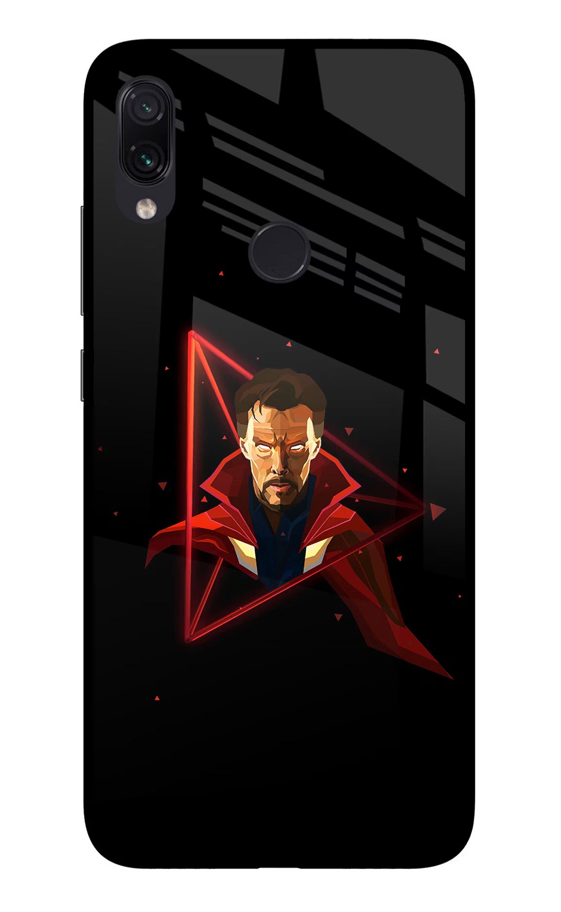 Doctor Ordinary Redmi Note 7 Pro Glass Case Back Cover by Casekaro