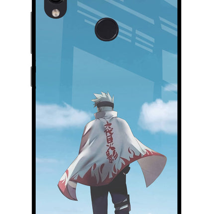 Kakashi Redmi Note 7 Pro Glass Case Back Cover by Casekaro