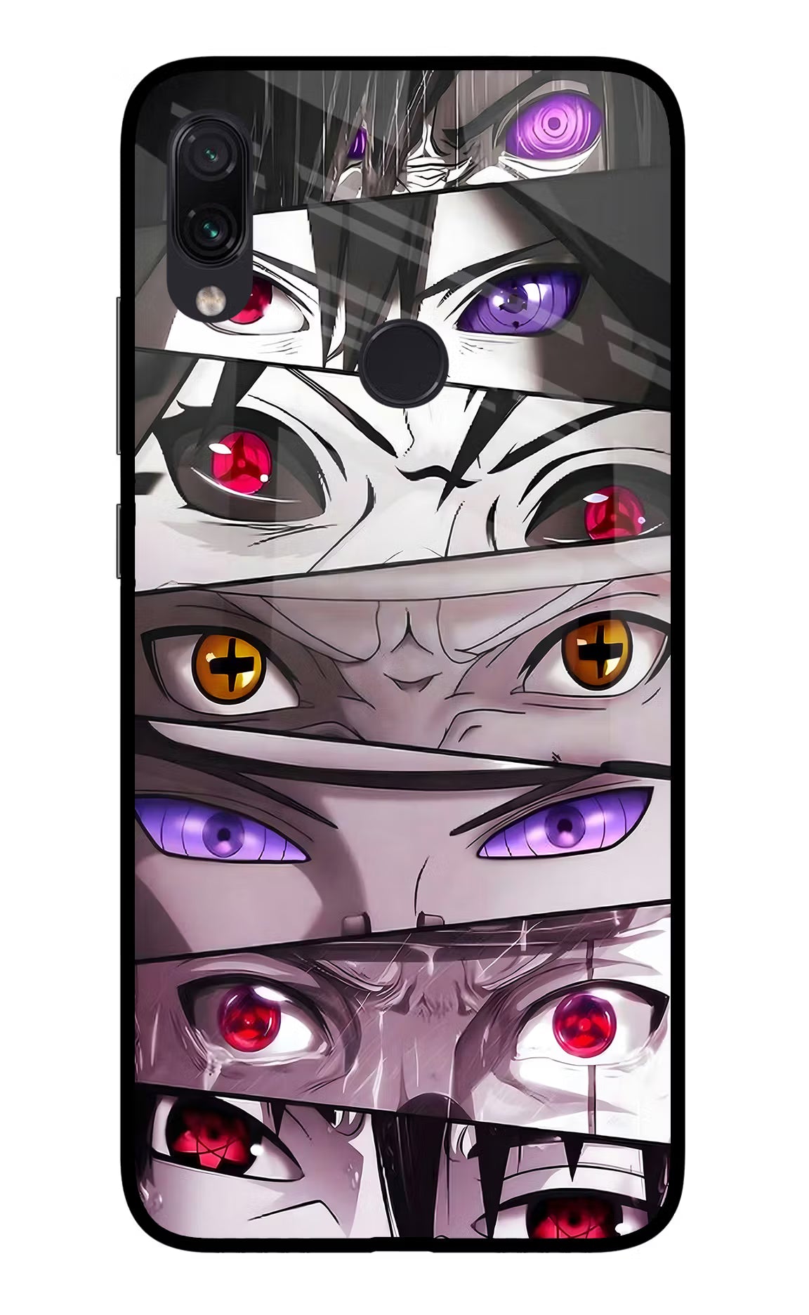 Naruto Anime Redmi Note 7 Pro Glass Case Back Cover by Casekaro