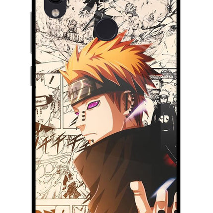 Pain Anime Redmi Note 7 Pro Glass Case Back Cover by Casekaro