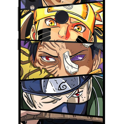 Naruto Character Redmi Note 7 Pro Glass Case Back Cover by Casekaro