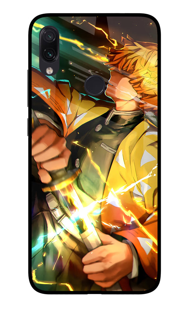 Demon Slayer Redmi Note 7 Pro Glass Case Back Cover by Casekaro