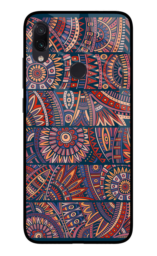 African Culture Design Redmi Note 7 Pro Glass Case