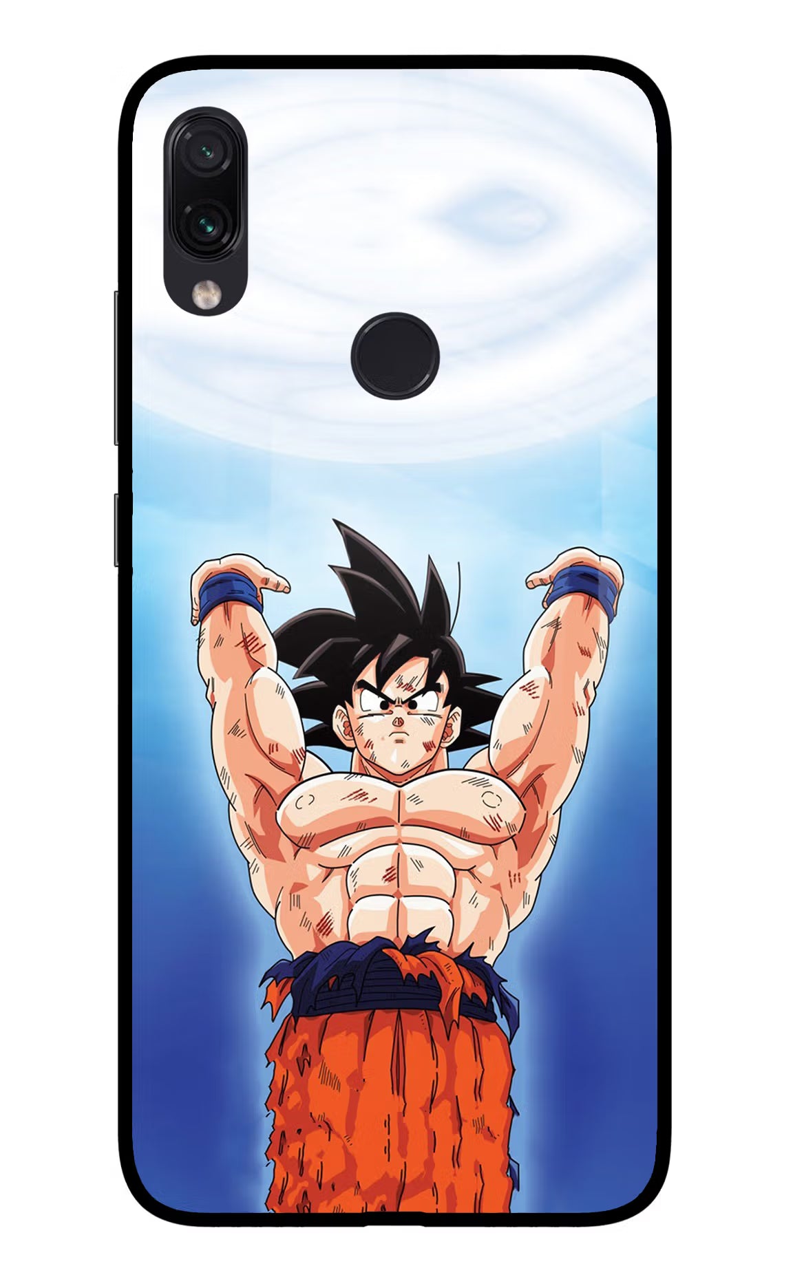 Goku Power Redmi Note 7 Pro Glass Case