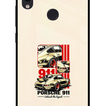 Classic Porsche 911 Redmi Note 7 Pro Glass Case Back Cover by Casekaro