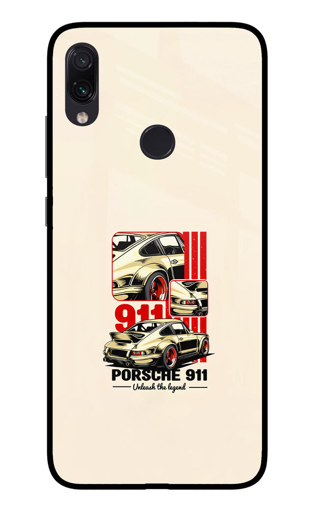 Classic Porsche 911 Redmi Note 7 Pro Glass Case Back Cover by Casekaro
