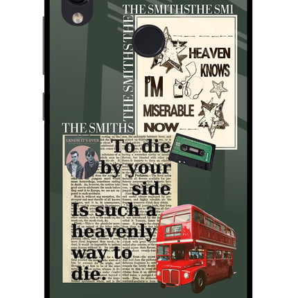 The Smiths Redmi Note 7 Pro Glass Case Back Cover by Casekaro