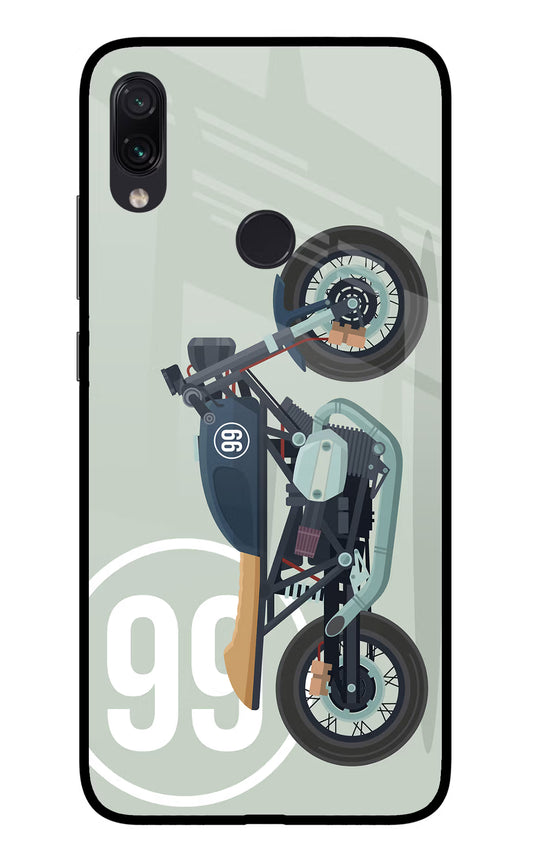 Classic Cafe Racer 99 Redmi Note 7 Pro Glass Case