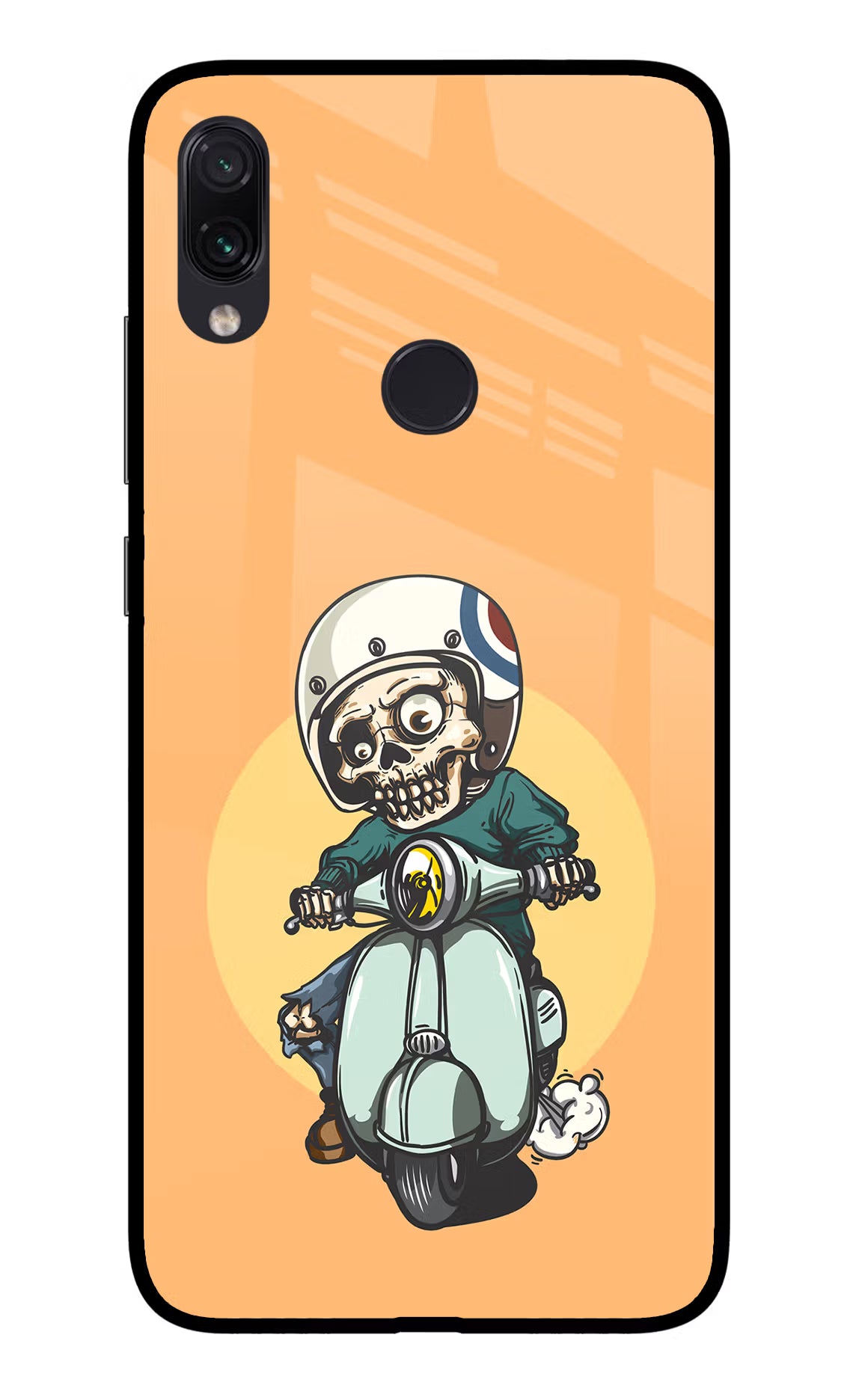 Undead Biker Redmi Note 7 Pro Glass Case