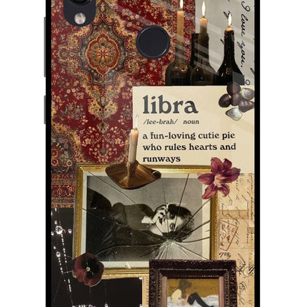 Libra Zodiac Redmi Note 7 Pro Glass Case Back Cover by Casekaro