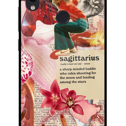 Sagittarius Zodiac Redmi Note 7 Pro Glass Case Back Cover by Casekaro