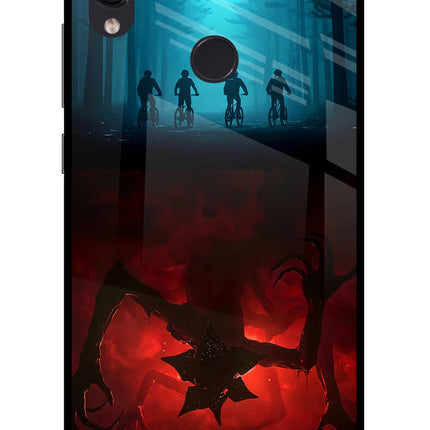 Ordinary Things Downside Up Redmi Note 7 Pro Glass Case Back Cover by Casekaro